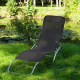 Крісло-шезлонг Jumi розкладний чорний