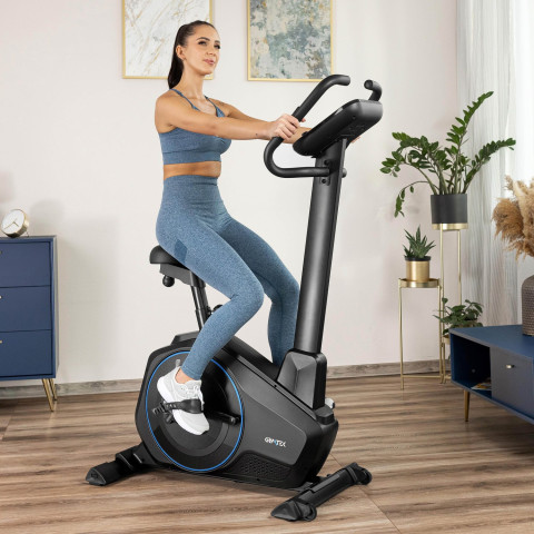 Велотренажер Gymtek XB6000 електромагнітний синій
