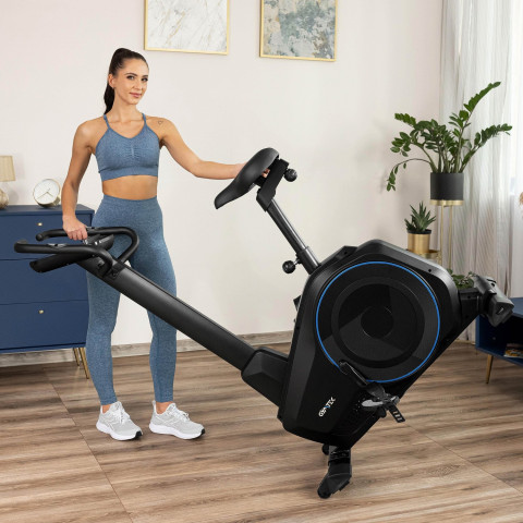 Велотренажер Gymtek XB6000 електромагнітний синій