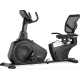 Горизонтальний велотренажер Gymtek XBR6000 електромагнітний золотистий