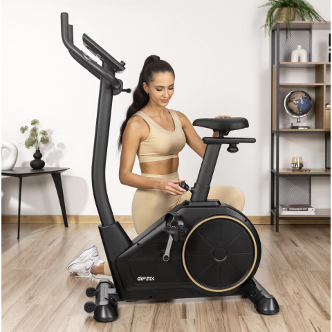 Велотренажер Gymtek XB2500 електромагнітний золотистий