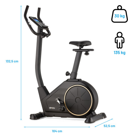 Велотренажер Gymtek XB2500 електромагнітний золотистий