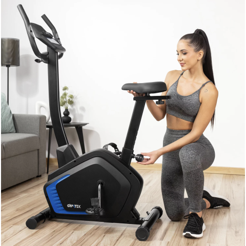 Велотренажер Gymtek XB1800 електромагнітний синій