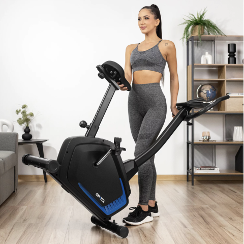 Велотренажер Gymtek XB1800 електромагнітний синій