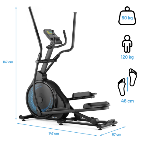 Орбітрек Gymtek XCF5000 електромагнітний