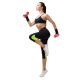 Гантелі для фітнесу вінілові круглі York Fitness 2х0,5кг рожевий