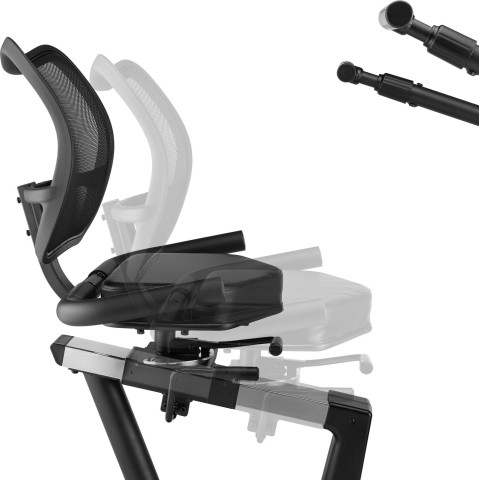 Горизонтальний велотренажер Gymtek XBR8000 електромагнітний