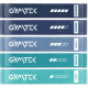Набір резинок для фітнесу Gymtek 0,5-30кг синій