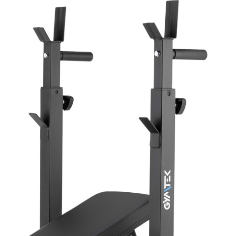 Лавка зі стійками для тренувань зі штангою Gymtek XL700 складана
