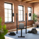 Лавка зі стійками для тренувань зі штангою Gymtek XL700 складана