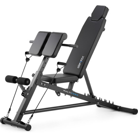 Лавка тренувальна Gymtek XL800 з еспандерами та партою Скотта