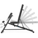 Лавка тренувальна Gymtek XL800 з еспандерами та партою Скотта