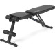 Складана регульована лава для тренувань Gymtek XL400 з еспандерами для дому