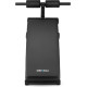 Похила лава для тренувань преса Gymtek XL200 з еспандерами для дому
