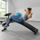 Похила лава для тренувань преса Gymtek XL200 з еспандерами для дому