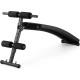 Похила лава для тренувань преса Gymtek XL200 з еспандерами для дому