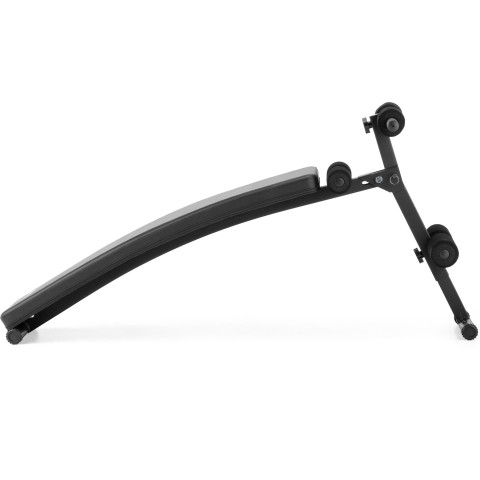 Похила лава для тренувань преса Gymtek XL200 з еспандерами для дому