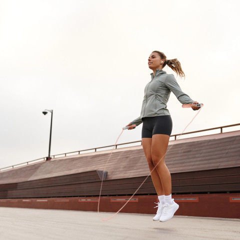 Розумна скакалка Gymtek Double Jump Pro 2в1 з лічильником