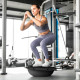 Балансувальна півсфера Gymtek Flex Core Half Ball 58см з еспандерами + насос чорний