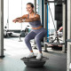 Балансувальна півсфера Gymtek Flex Core Half Ball 58см з еспандерами + насос чорний