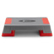 Степ платформа Hop-Sport HS-PP020AS сіро-червона