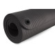 Мат для фітнесу та йоги з отворами Hop-Sport HS-N015GM 1,5см чорний