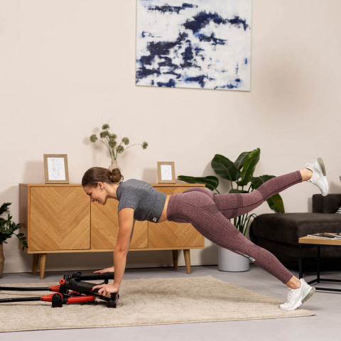 Степпер Hop-Sport HS-045S Slim червоний