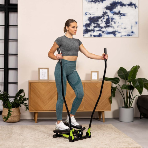 Степпер Hop-Sport HS-045S Slim салатовий