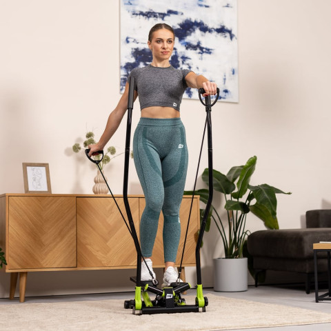 Степпер Hop-Sport HS-045S Slim салатовий