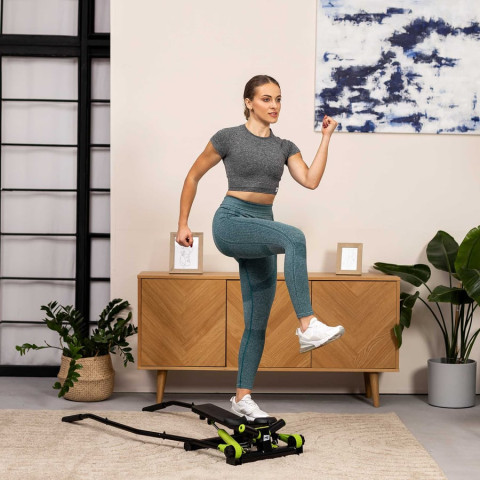 Степпер Hop-Sport HS-045S Slim салатовий
