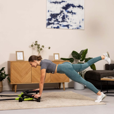 Степпер Hop-Sport HS-045S Slim салатовий