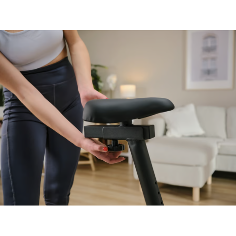 Велотренажер Hop-Sport HS-2080 Spark чорно-золотистий (2020)
