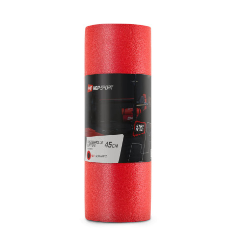 Масажний ролик (валик, роллер) Hop-Sport EPE 45см червоний