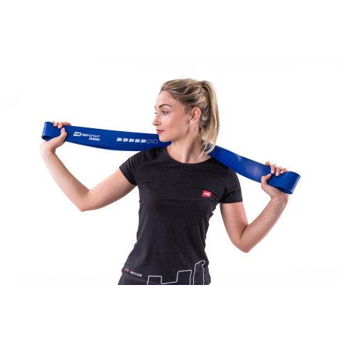Резинка для фітнесу Hop-Sport 28-80кг HS-L064RR синя