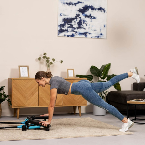 Степпер Hop-Sport HS-045S Slim блакитний
