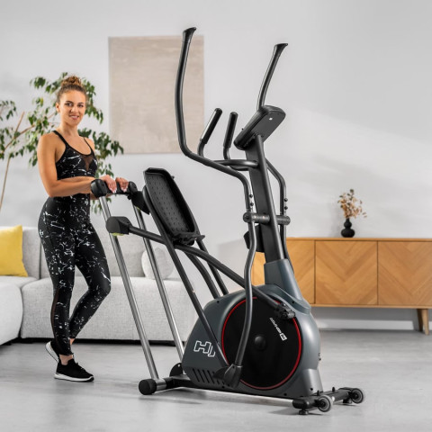Орбітрек електромагнітний Hop-Sport HS-095CF Prizm чорний