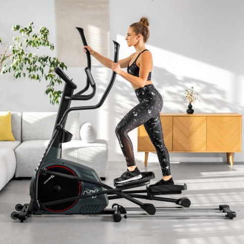 Орбітрек електромагнітний Hop-Sport HS-095CF Prizm сірий