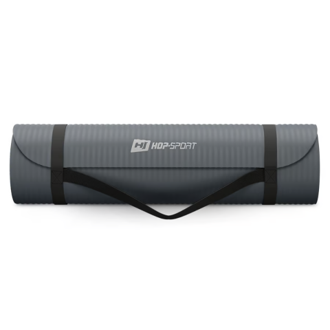 Коврик для йоги Hop-Sport HS-NB010GM NBR 1см графітовий