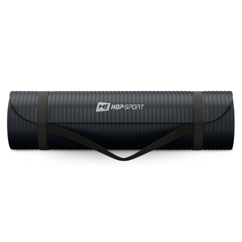 Коврик для йоги Hop-Sport HS-NB015GM NBR 1,5см чорний