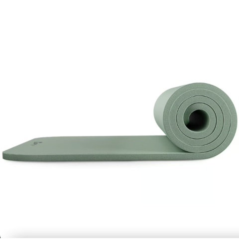 Коврик для йоги Hop-Sport HS-NB015GM NBR 1,5см оливковий
