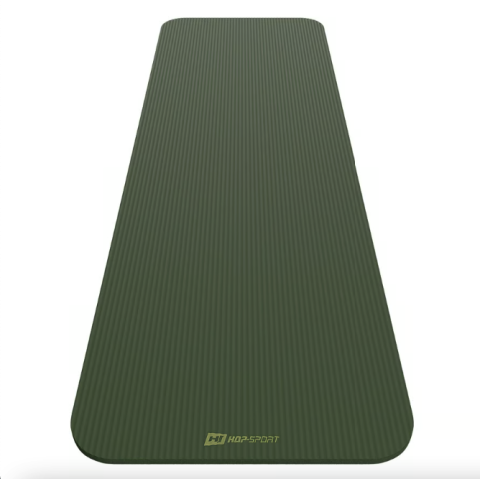 Коврик для йоги Hop-Sport HS-NB015GM NBR 1,5см темно-зелений