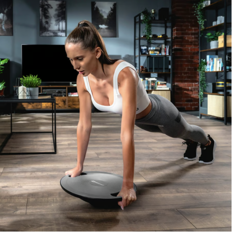 Диск балансувальний Hop-Sport 40см сірий