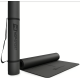 Йога-мат Hop-Sport PU 0,5см 183 x 68см HS-P005GM чорний