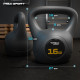 Гиря вінілова 16кг Trex Sport TX-016CKB чорний