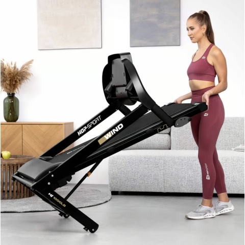Бігова доріжка Hop-Sport HS-1000LB Wind сірий