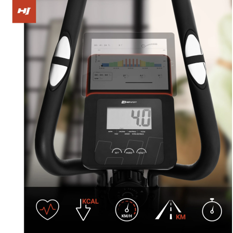 Орбітрек магнітний Hop-Sport HS-450B Dynamic чорно-золотистий