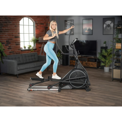 Орбітрек Hop-Sport HS-160CF Stage електромагнітний сірий
