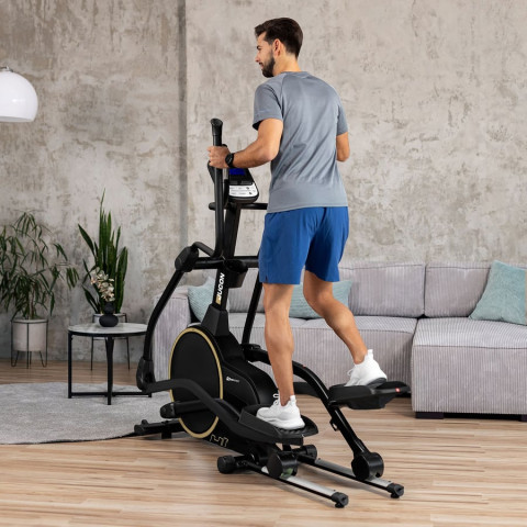 Орбітрек Hop-Sport HS-250CF Jucon чорно-золотистий