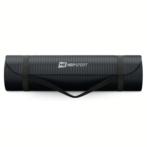 Коврик для йоги Hop-Sport HS-NB010GM NBR 1см чорний