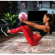 Фітбол Hop-Sport 25см рожевий